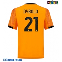 Camisa de Futebol AS Roma Paulo Dybala #21 Equipamento Secundário 2025-26 Manga Curta